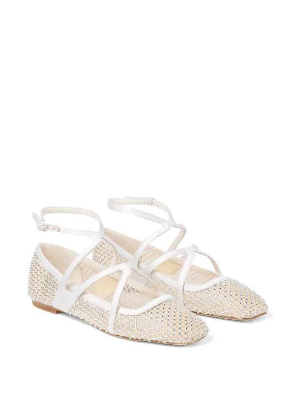 【Jimmy Choo】 Astoriaレザーバレエフラット Jimmy Choo Astoria Leather Ballet Flats | Saks Fifth Avenue
