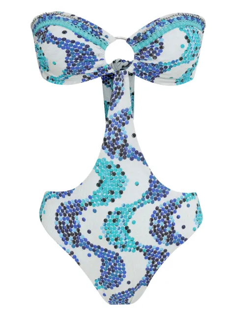 Amir Slama cut-out design one-piece
