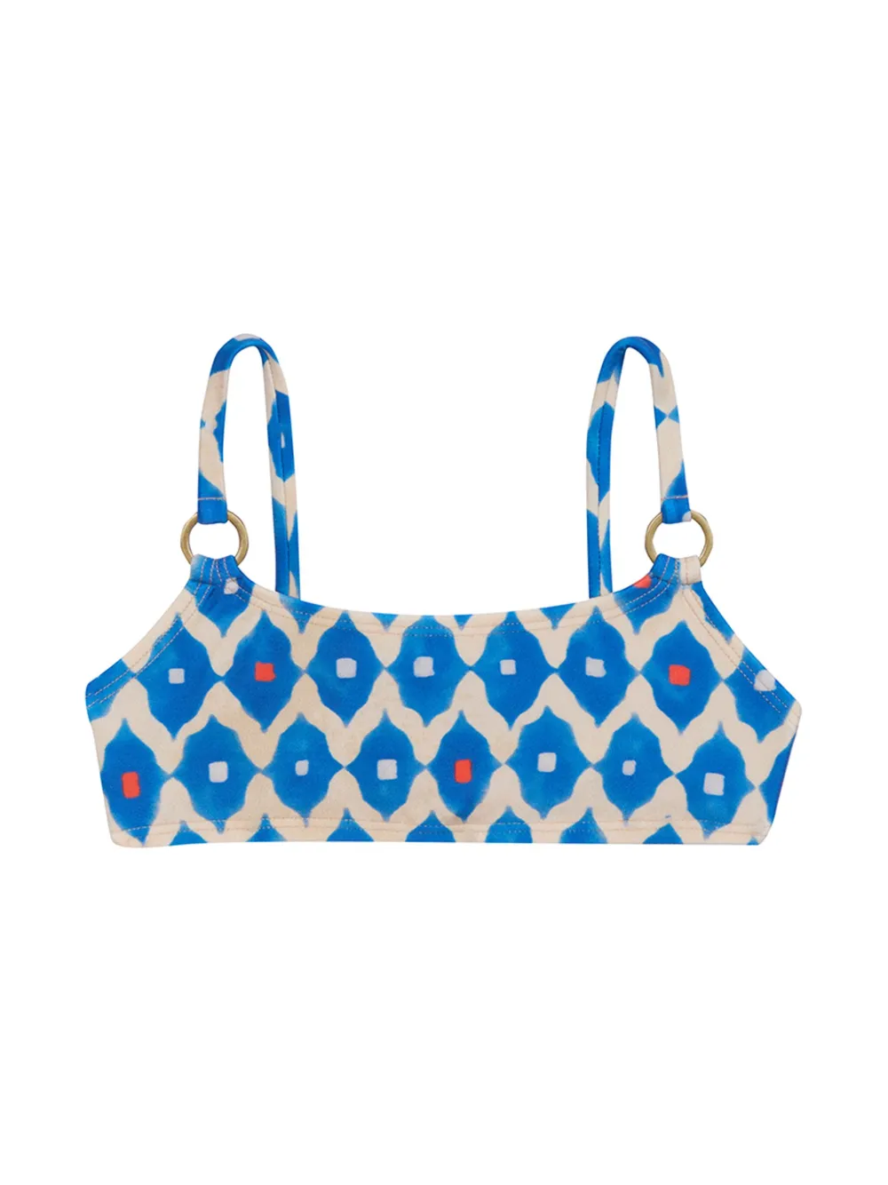 Lenny Niemeyer Bikinitop met geometrische print - Blauw