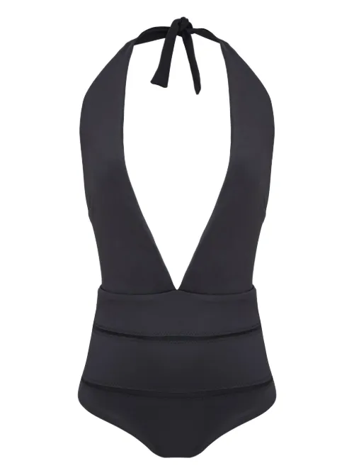 Maillot de bain à col v profond - Amir Slama - Modalova