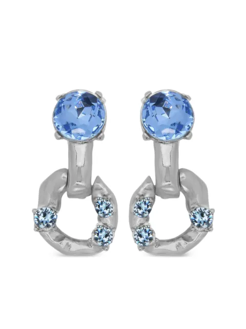 Oscar de la Renta Scramble chain-link earrings
