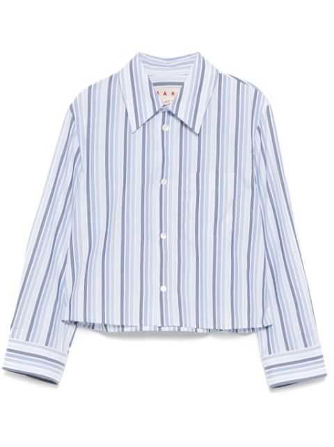 Marni striped long-sleeves shirt Women