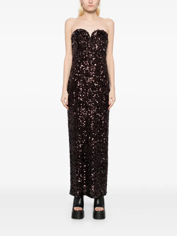 Sachin & Babi Babe Dress - Plum - Size 6