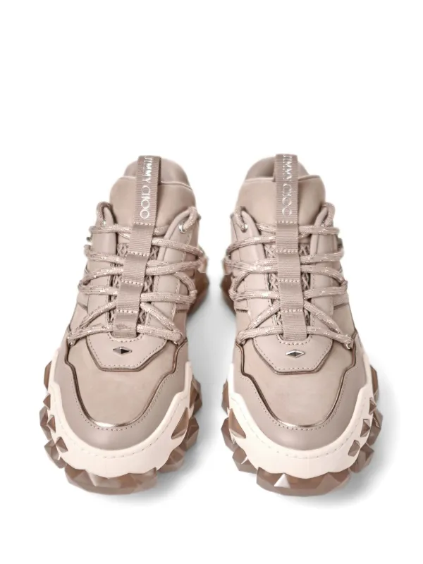 Jimmy Choo Diamond X Sneakers | Neutrals | FARFETCH RO