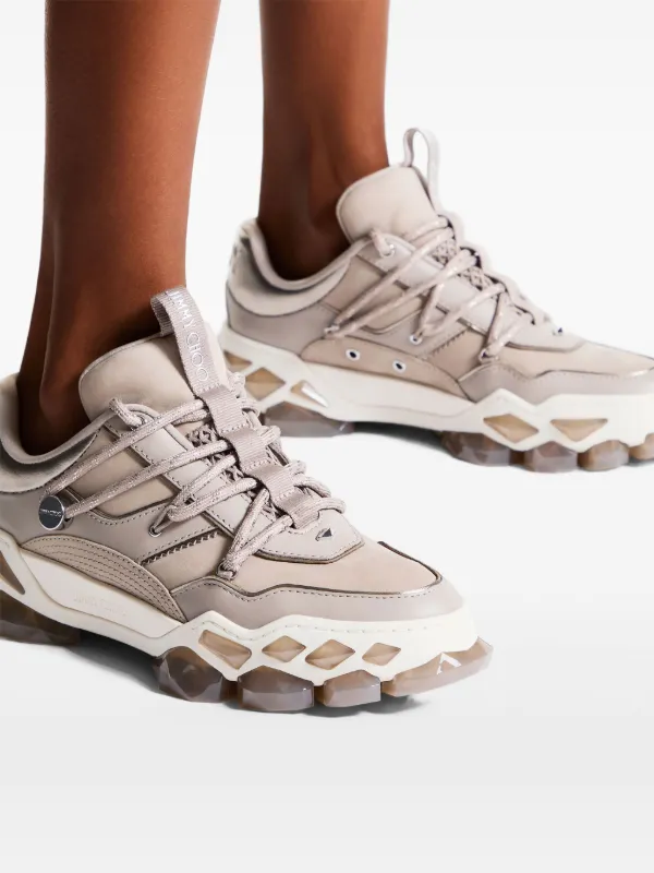 Jimmy Choo Diamond X Sneakers | Neutrals | FARFETCH RO