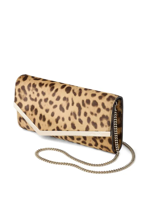 Jimmy Choo Emmie クラッチバッグ | ニュートラル | FARFETCH JP