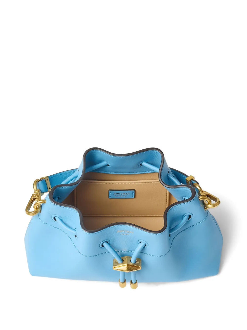 Jimmy Choo Medium Cinch bucket-tas Blauw