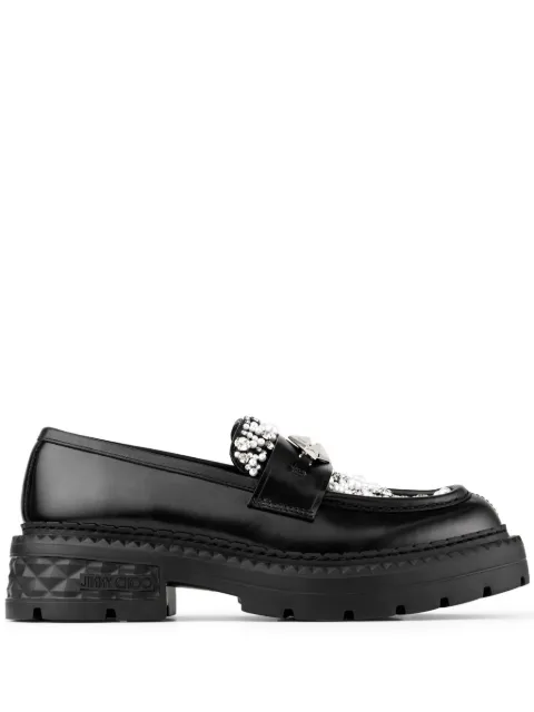 Jimmy Choo Marlow diamond loafers