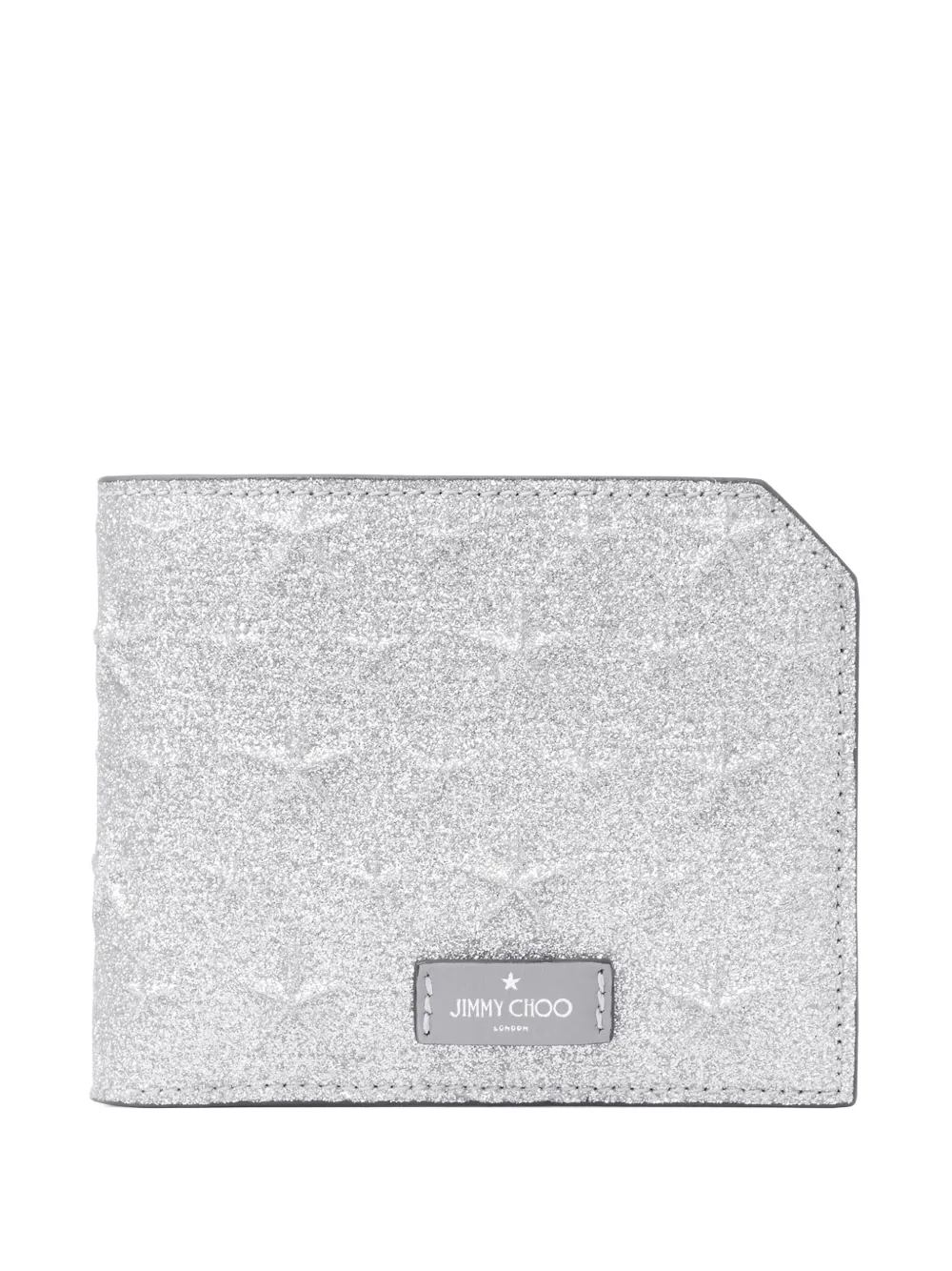 Jimmy Choo Albany 財布 - シルバートーン Jimmy Choo Albany 財布 - シルバートーン