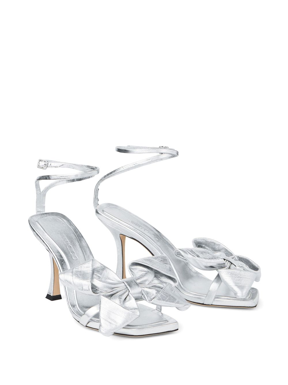 Jimmy Choo 90 mm Staz sandalen - Zilver