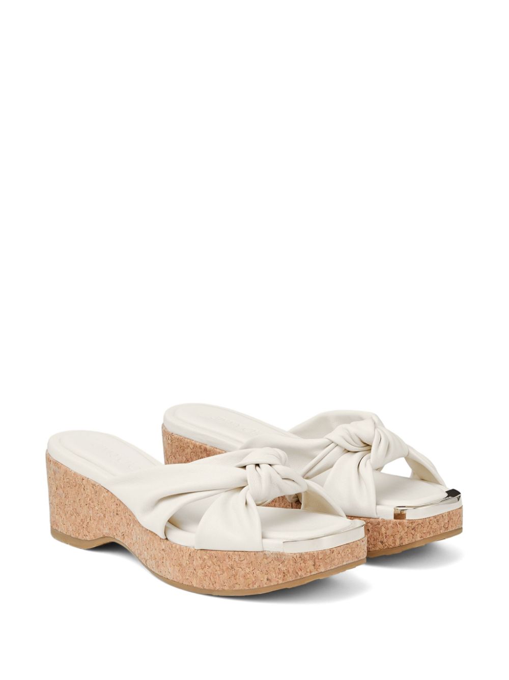 Jimmy Choo 50mm Avenue mules - Beige