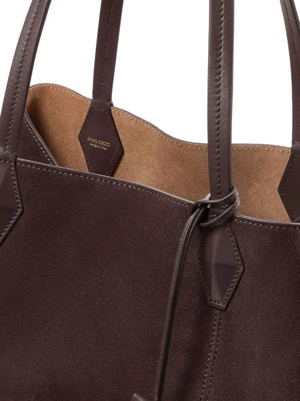 Jimmy Choo Diamond ハンドバッグ M | ブラウン | FARFETCH JP