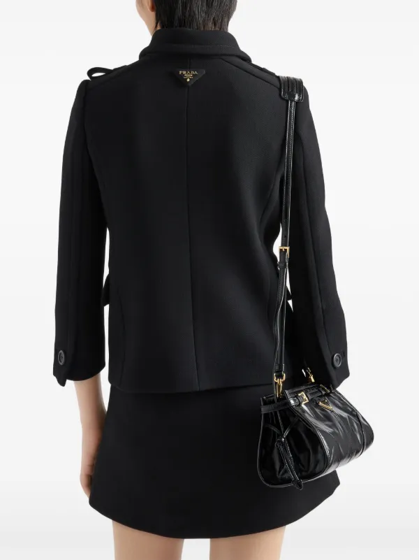Prada ダブルジャケット | ブラック | FARFETCH JP
