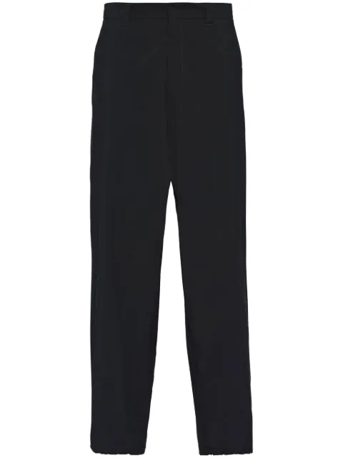 Prada drawstring wide-leg trousers
