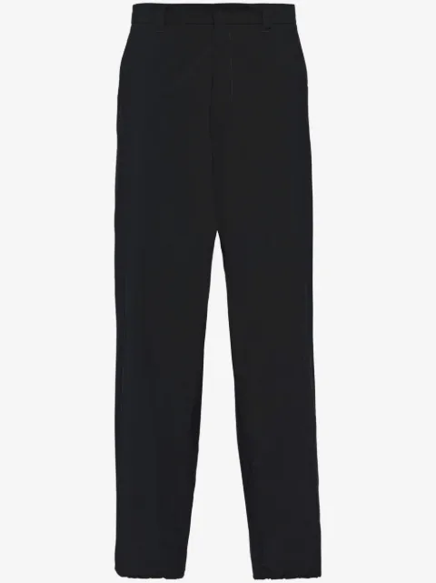 Prada drawstring wide-leg trousers