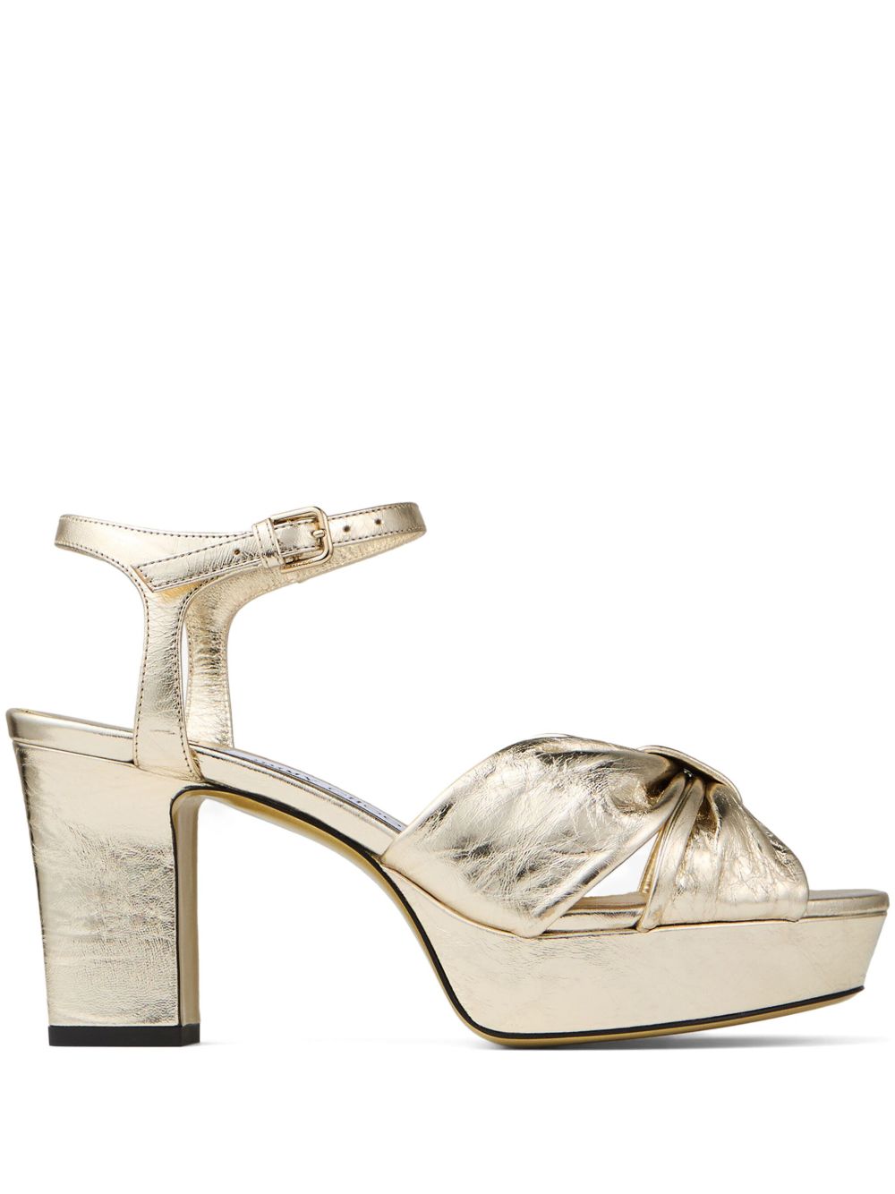 JIMMY CHOO 80MM HELOISE SANDALS