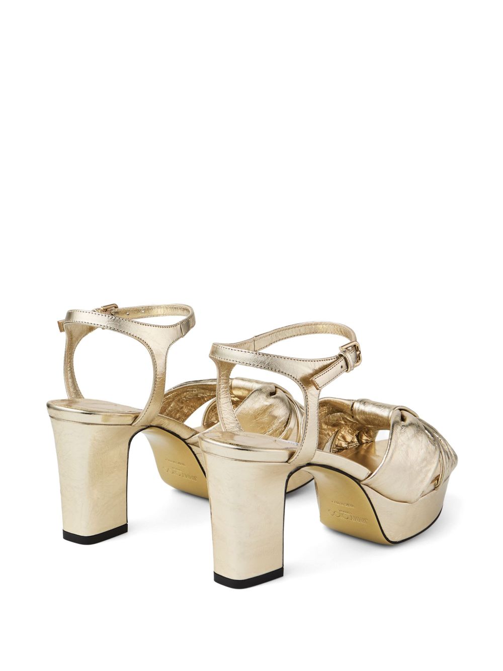 JIMMY CHOO 80MM HELOISE SANDALS