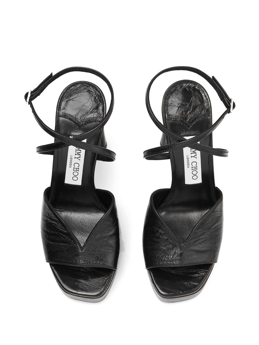 Jimmy Choo 125mm Karli sandals Black