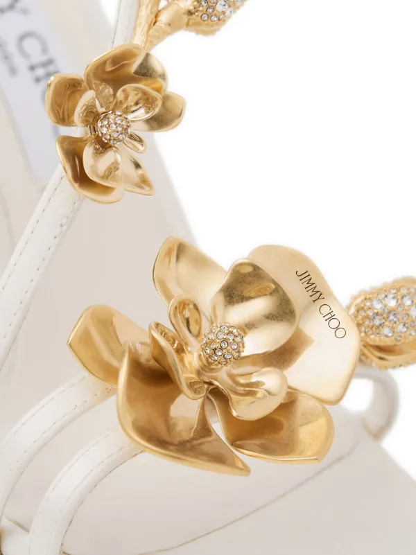 Jimmy Choo 95mm Zea Sandals | Neutrals | FARFETCH Jimmy Choo 95mm Zea Sandals | Neutrals | FARFETCH