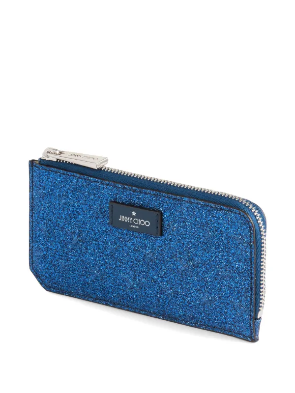 Jimmy Choo Casey-Z 財布 | ブルー | FARFETCH JP