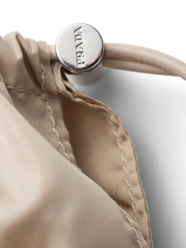 Prada logo-embroidered Smartphone Case | Neutrals | FARFETCH