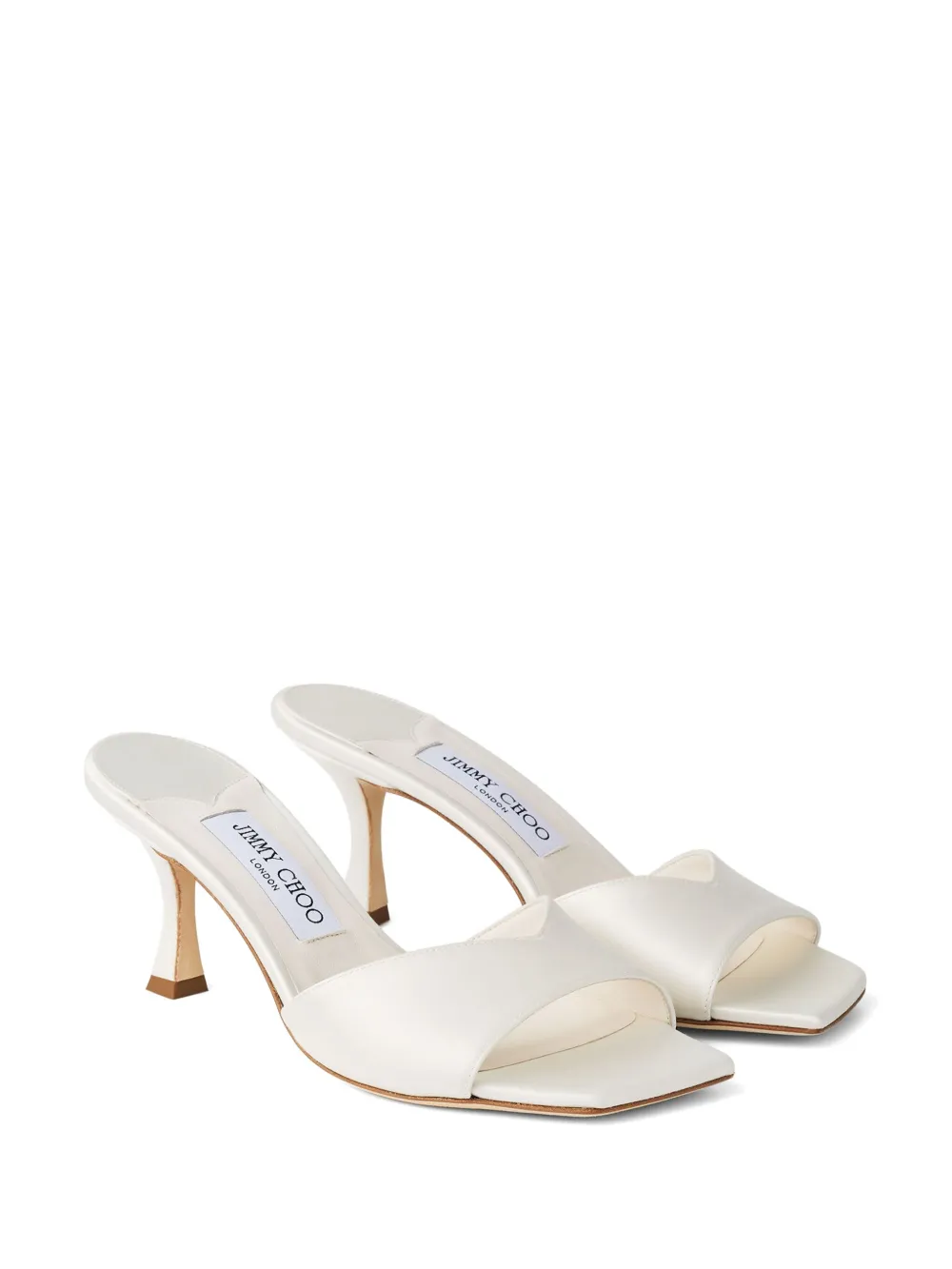 Jimmy Choo 70mm Skye mules - Beige