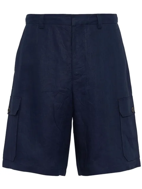 Prada Bermuda de linho