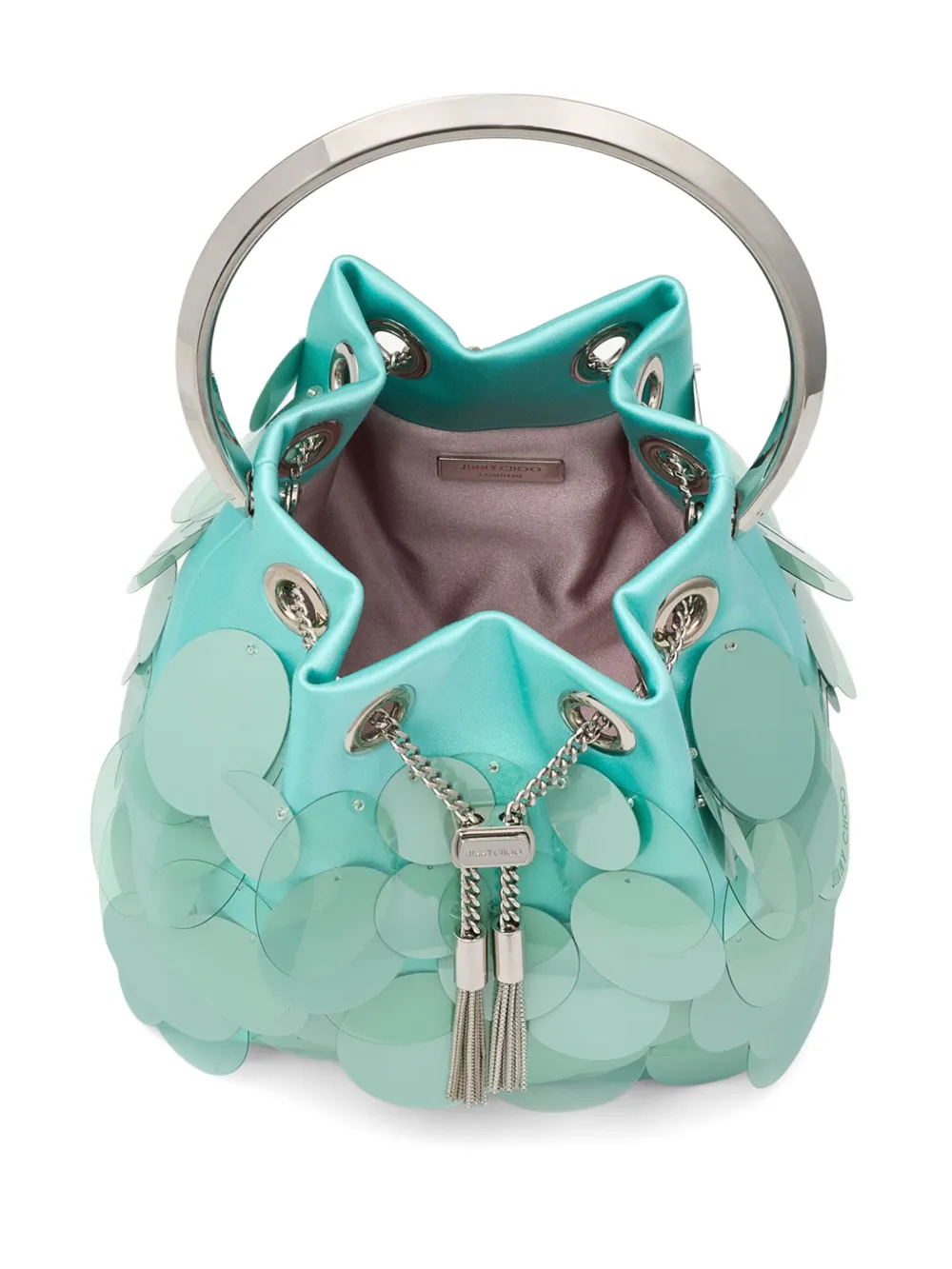 Jimmy Choo Bon clutch Groen