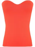 Amir Slama strapless top - Orange