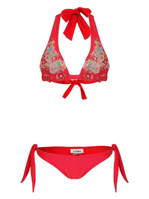 Bikini à broderies - Amir Slama - Modalova