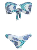 Amir Slama bandeau bikini set - White