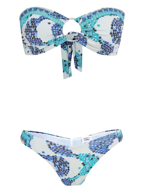 Amir Slama bandeau bikini set