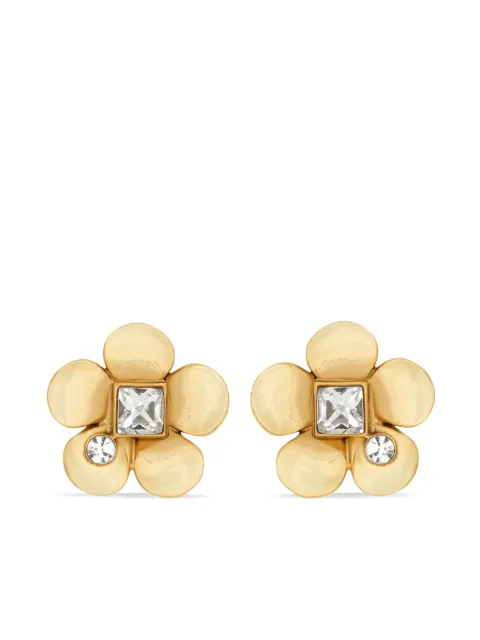 Oscar de la Renta Flower stud earrings