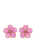 Oscar de la Renta Flower stud earrings - Pink