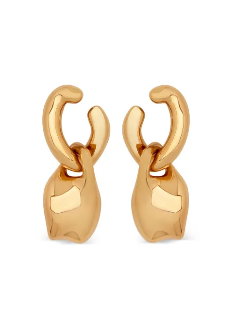 Oscar de la Renta O Double drop earrings