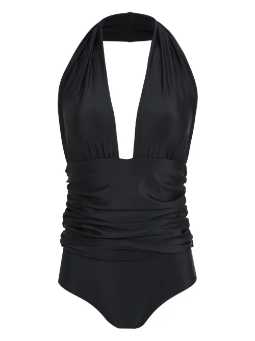 Maillot de bain à design drapé - Amir Slama - Modalova