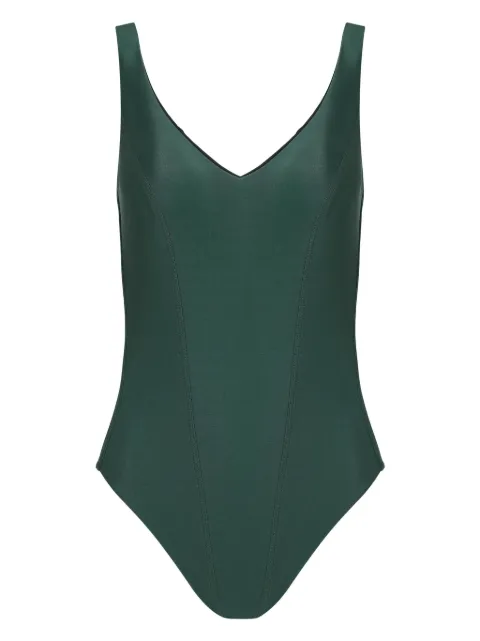 Amir Slama traje de baño con cuello en V