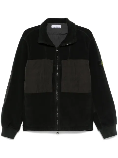 Stone Island chamarra con tejido polar