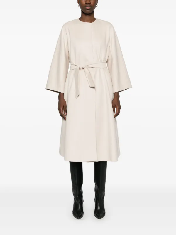 Max Mara PEPAIA コート Max Mara Pepaia コート | ニュートラル | FARFETCH JP