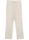James Perse linen straight-leg trousers - Neutrals