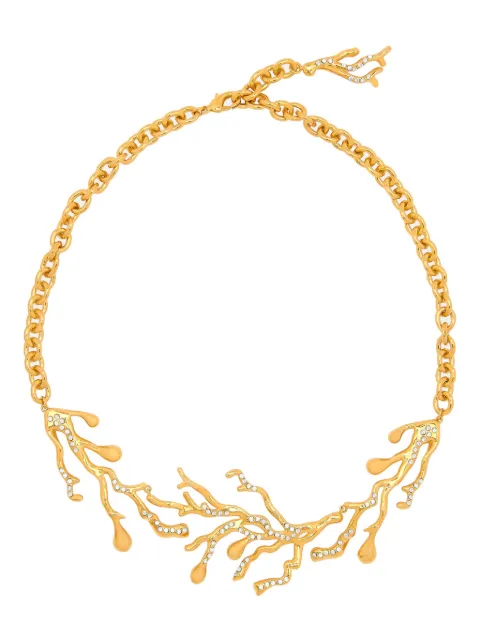 Oscar de la Renta قلادة 'كورال دروبس'