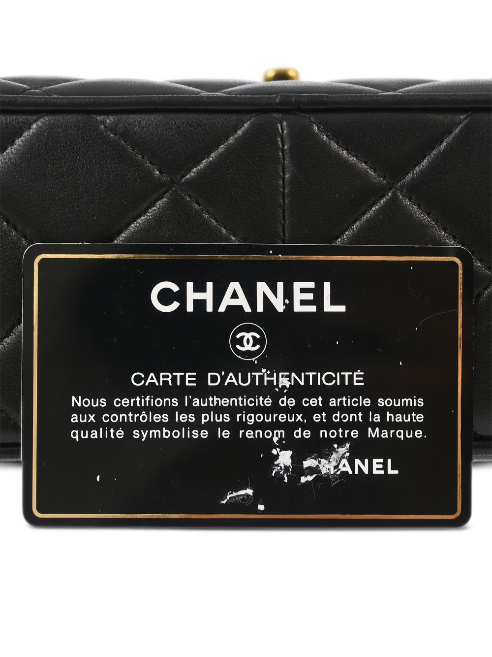 CHANEL 1992 small diamond-quilted camera bag Women