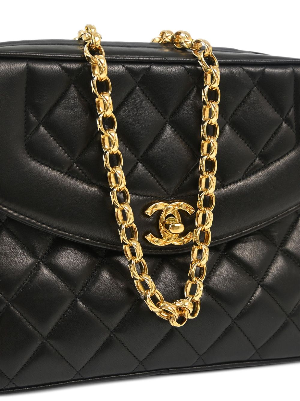 CHANEL 1992 small diamond-quilted camera bag Women