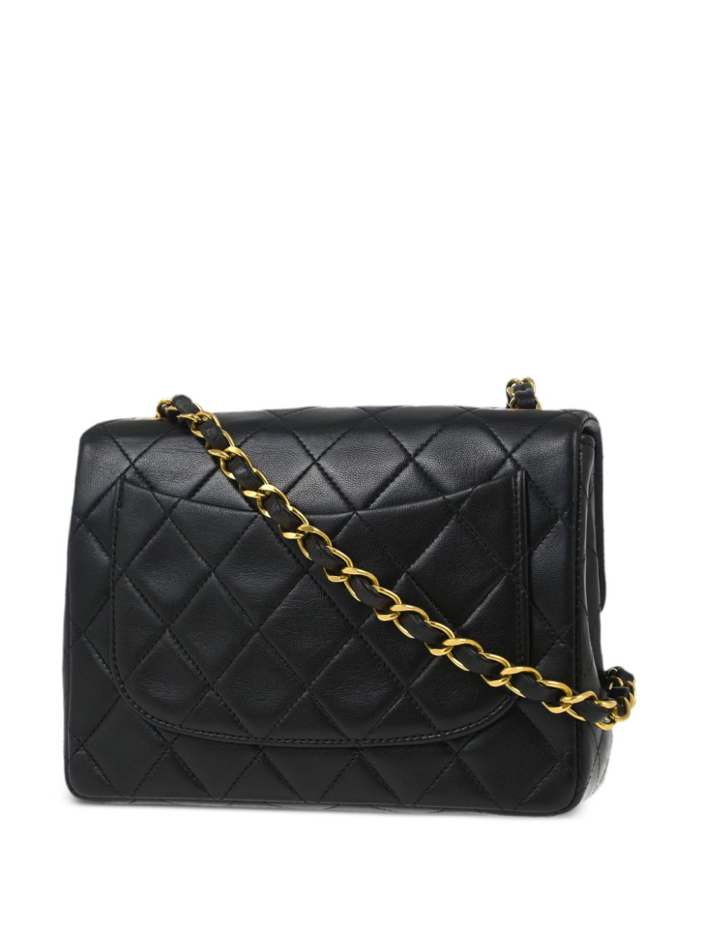 CHANEL Pre-Owned 1995 kleine Classic Flap schoudertas - Zwart