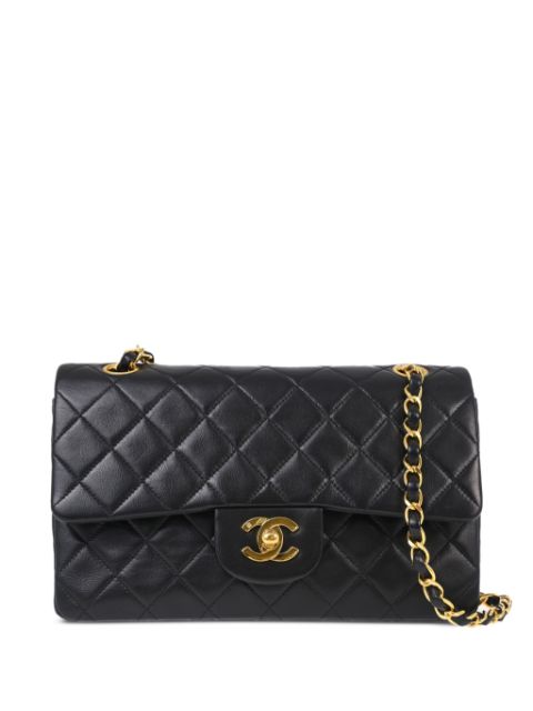 HOT SALE CHANEL 1992 small Double Flap shoulder bag Women