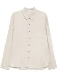 James Perse linen long-sleeves shirt - Neutrals