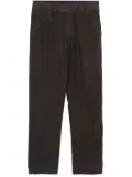 James Perse linen straight-leg trousers - Grey
