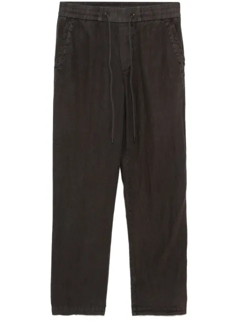 James Perse linen straight-leg trousers