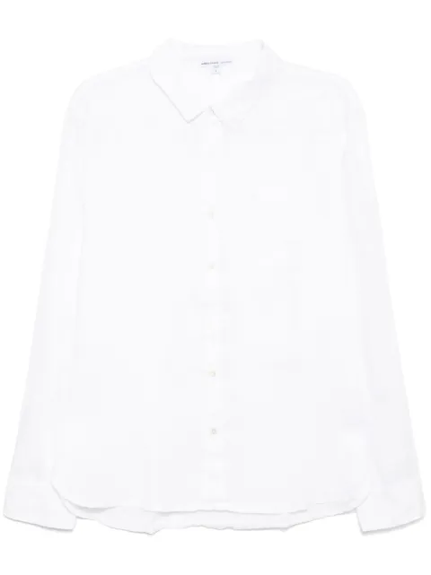James Perse linen long-sleeves shirt