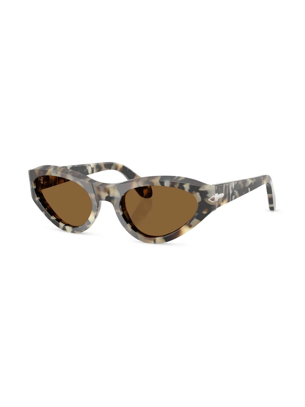 Persol Zonnebril met cat-eye montuur - Bruin